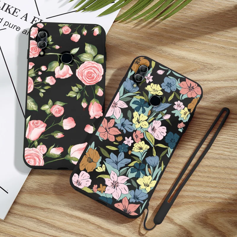 Чехол для телефона xiaomi mi play mix 2S mi8se A2 силиконовый чехол 6X redmi 3s 4A 6 6A 4X 5 5a 5Plus с розами