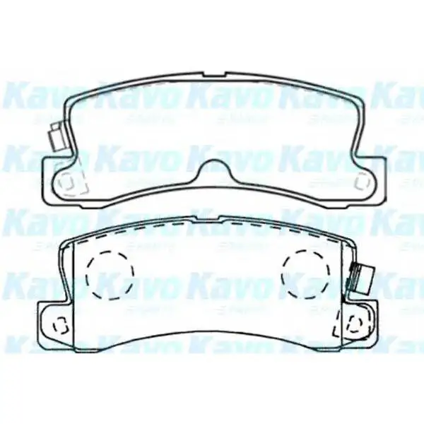 Колодки дисковые з.\ Toyota Corolla/Carina/Celica 1.6-2.0/D/16V
