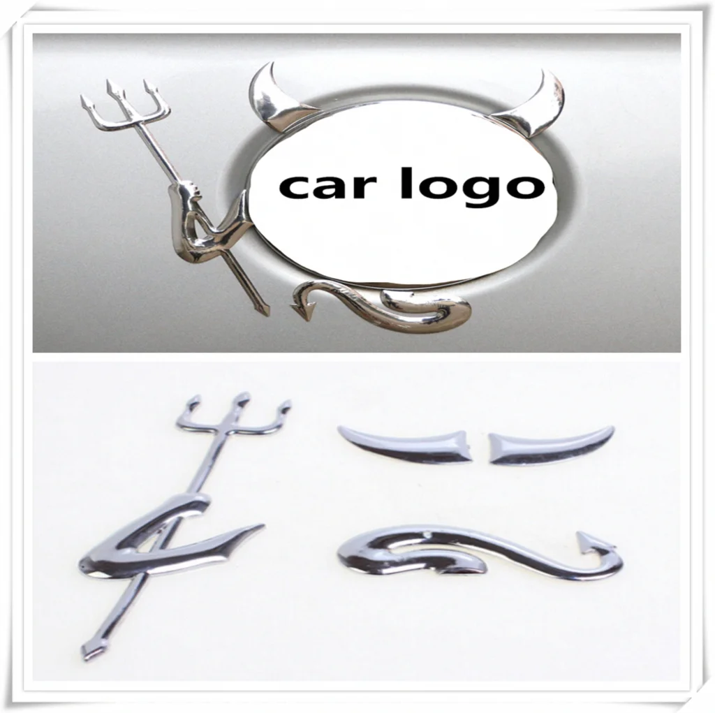 3D Devil Car Sticker Demon Auto Emblem Decal for KIA SOLARIS Verna IX25 IX35 IX45 Sonata 8 Any Cars Cadenza Telluride | Автомобили и