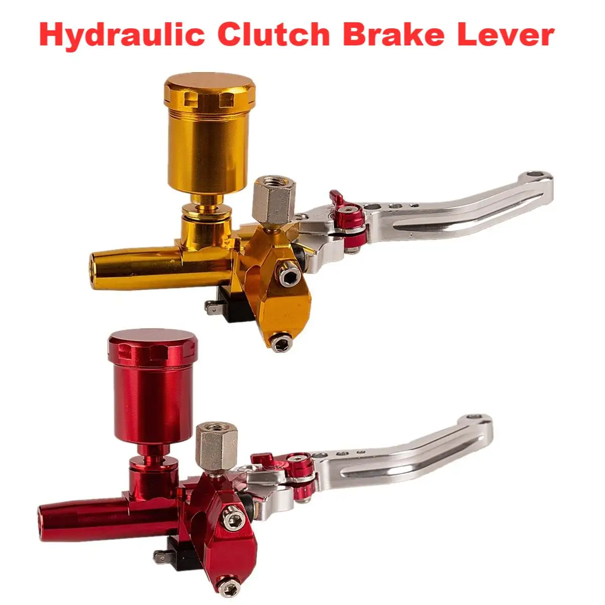 

CNC Motorcycle Hydraulic Master Cylinder Brake Clutch Lever For KAYO BSE CRF KXF YZF WR RMZ EXC Dirt Bike ATV Quad Motorcycle