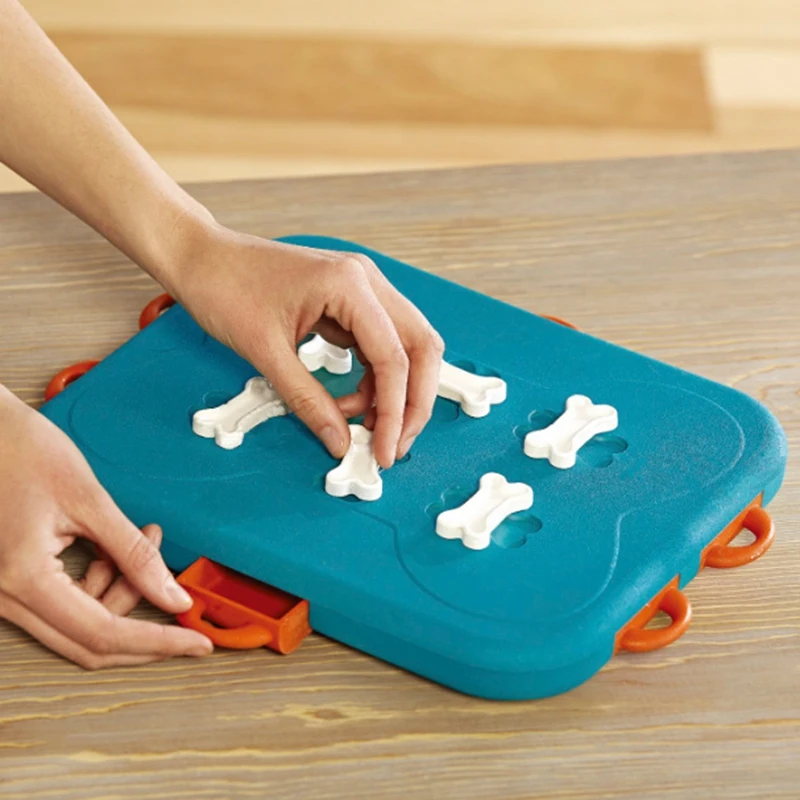 Dog Casino Food Feeder Toys Slow Feeder for Pet Treasure Hunt Educational Slow Feeding Interactive Puzzle Training Toy