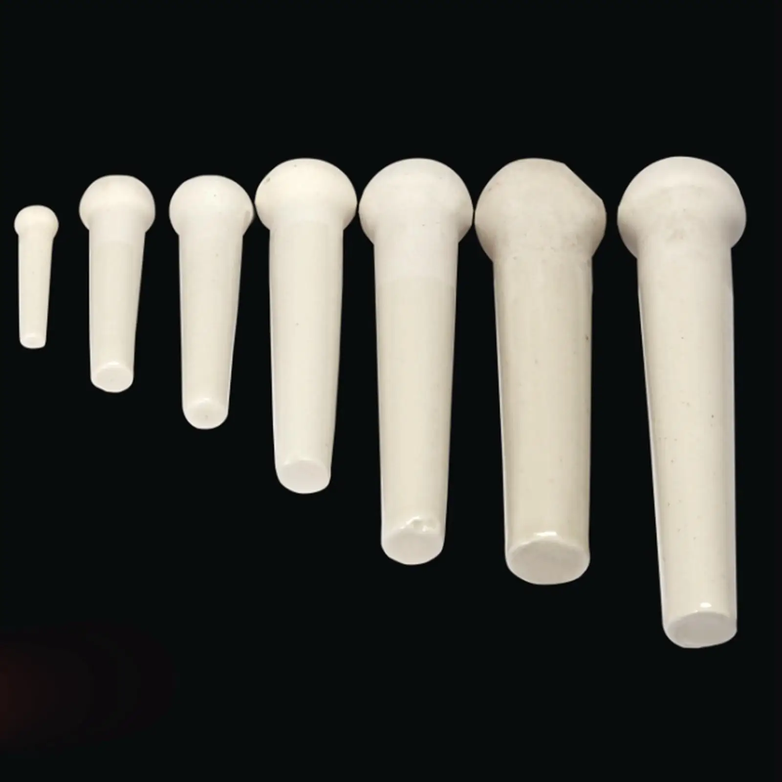 

60/90/100/130/160/200mm Length Ceramic Pestle Rod Porcelain Ceramic Apothecary Pharmacy Lab Drug
