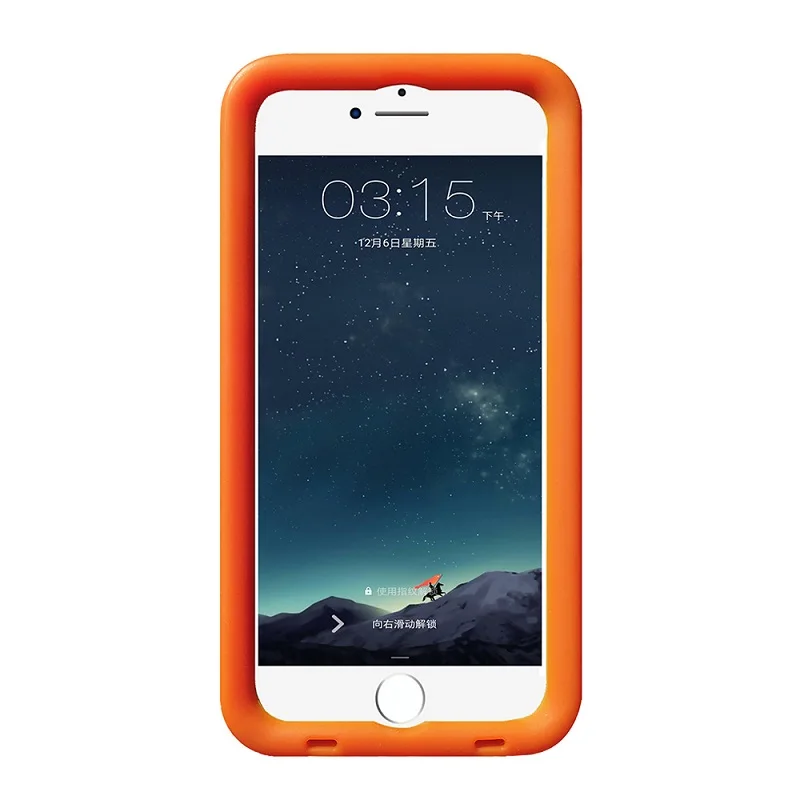 MingShore прочный силиконовый чехол для Apple iPhone 6S Plus, защитная задняя крышка для iPhone 6 Plus, 5,5 дюймов, чехол