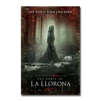 

D0334 The Curse of La Llorona Movie Silk Fabric Poster Art Decor Indoor Painting Gift