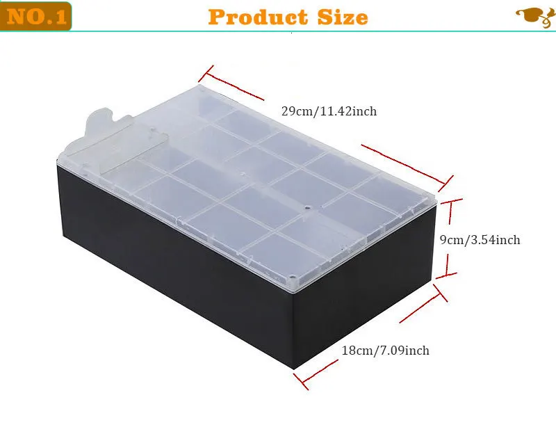 Большая емкость пластиковая ловушка для мыши автоматическое высокоэффективное устройство управления грызуном Бытовая прямоугольная прозрачная ловушка