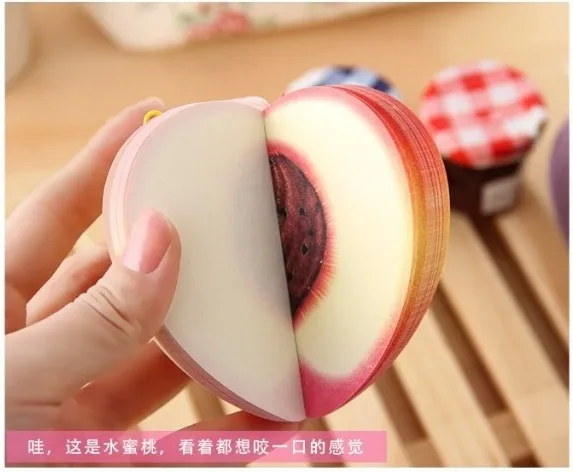 Креативные красивые Заметки Diy фрукты овощи блокноты Kawaii бумажные канцелярские корейские стикеры мусорные принадлежности персонализированные