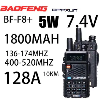 

Baofeng BF-F8+ Upgrade New Walkie Talkie Police Two Way Radio Pofung F8+ 5W UHF VHF Dual Band
