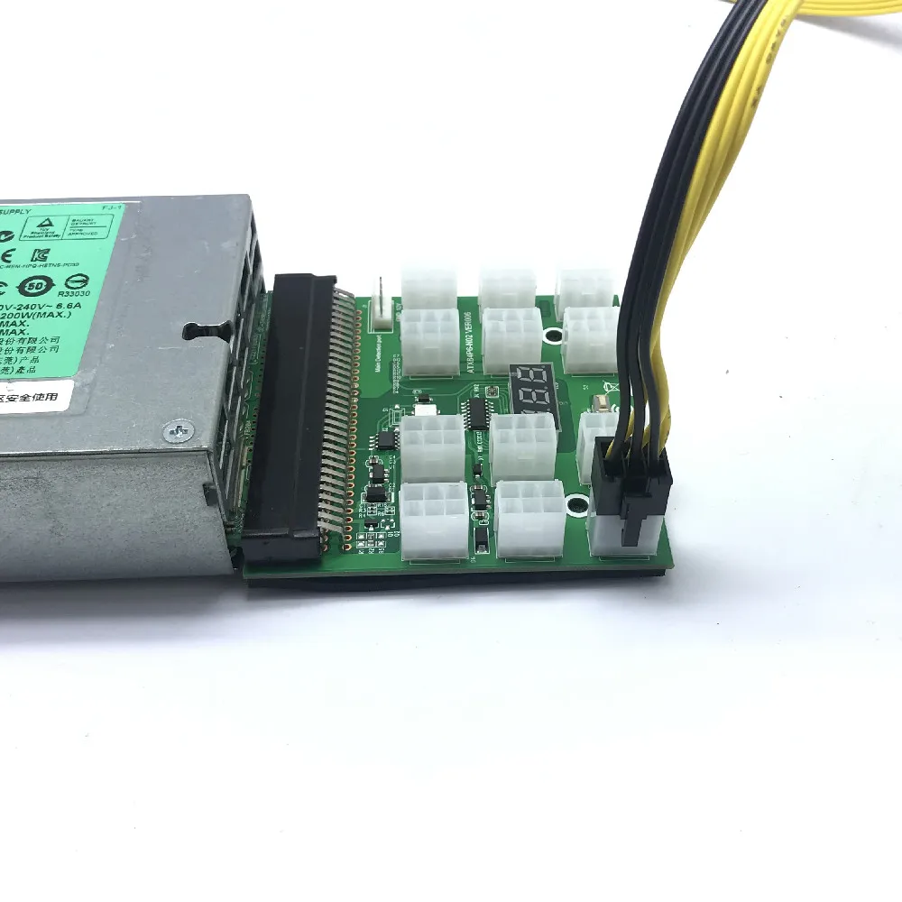 DPS-1200SB A 1200W + 6pin ׷ ī HP   64PIN 6Pin  8Pin (6 + 2) ̴    ġ