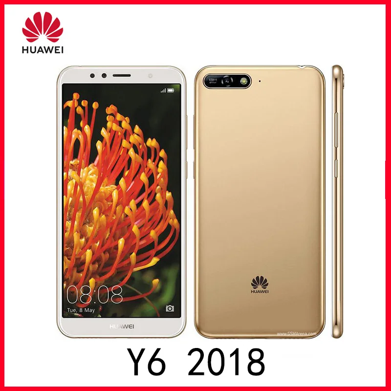 Huawei Y6 prime 2018 smartphone 5.7 inches Snapdragon 425 3000 mAh Honor 7A no fingerprint version huawei cellphones