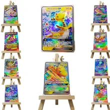 Cartes Pokemon aléatoires en anglais, paquet de dix, chaque paquet ne se répète pas, jeu, Collection de cartes de combat, cadeau