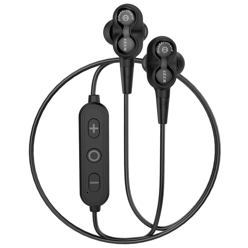BGreen Bluetooth 5.0 Sport Earphones Dual Speaker Running Wireless Stereo Bass Cycling Hiking Fitness Headset | Электроника