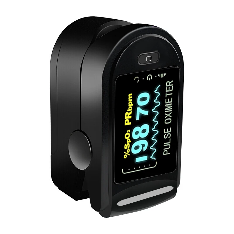 Medical Fingertip Pulse Oximeter OLED Display Blood Oxygen Sensor Measurement Meter for Home Sports De Dedo Oximeter afbeelding