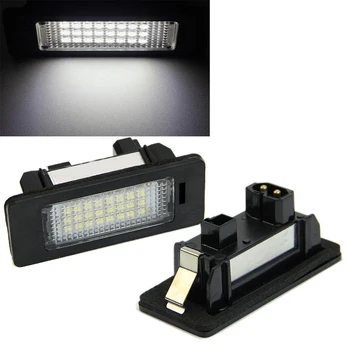 

Car Led Number License Plate Light For BMW 1 3 5 X1 X5 X6 E81 E82 E90 E91 E92 E93 E60 E61 E39 E84 E70 E71 Kit Canbus Error Free