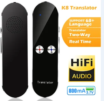 

Mecool New Updated K8 Translaty Enence Smart Instant Real Time Voice 68 Languages Translator travel Portable translator