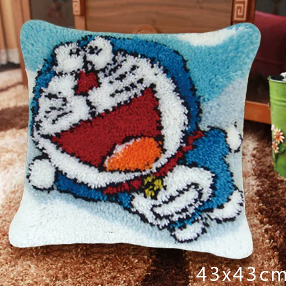Крючок с защелкой коврик Сделай Сам ДЕТЕКТИВНАЯ Конан Игла DIY для ковровой вышивки Подушка Smyrna ковровые наборы ручной работы Рукоделие Z - Цвет: 3P-ABZ153