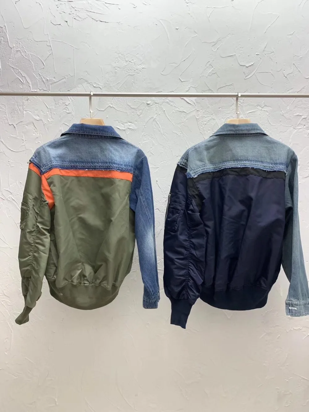 2019FW Высококачественная Женская Лоскутная куртка пальто женское повседневное пальто для дам осенняя куртка 2 цвета ddxgz2 9,05