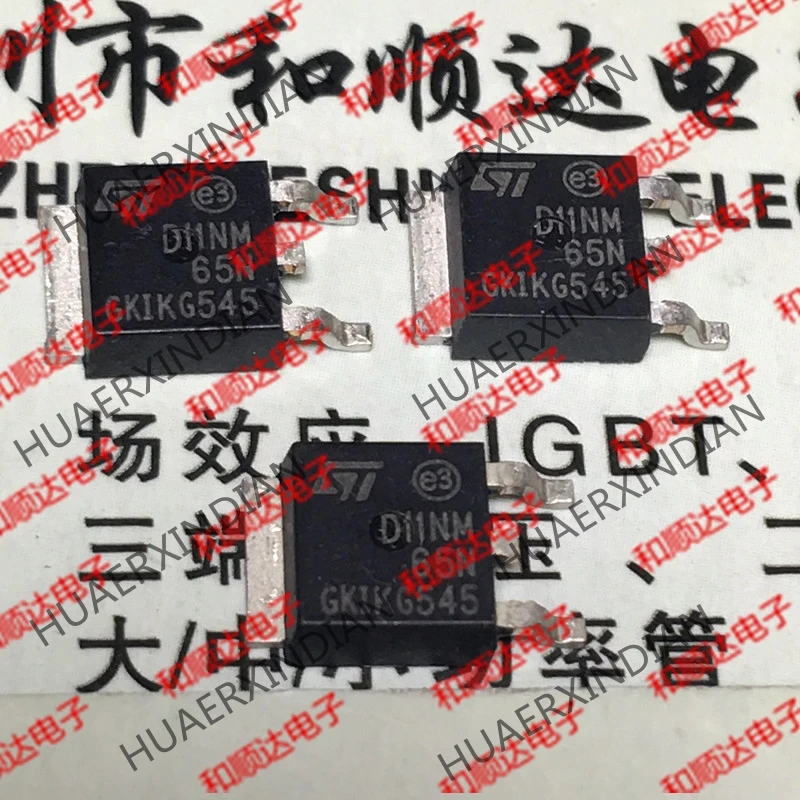 10 шт./лот новое и оригинальное STD11NM65N TO-252
