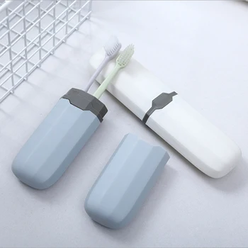 

1pcs 20cm x 5.5cm Portable Toothbrush Holder Outdoor Travel Hiking Camping Toothrush Cap Case Home Toothpaste Storage Box