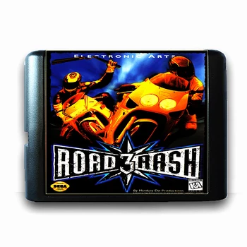 

Road Rash 3 for 16 bit Sega MD Game Card for Mega Drive for Genesis US PAL Version Video Game Console