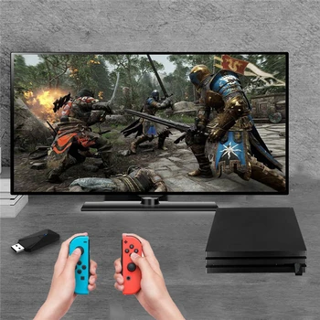 

For PS4/Switch/PS3/PC Professional Wired Bluetooth Game Gamepad Controller Converter Joystick Adapter