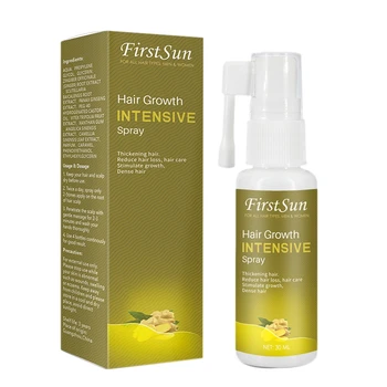 

Firstsun Ginger Germinal Serum Essence Oil Loss Treatement Growth Hair Anti Hair Loss Daed Liquid Hair Repair Essence Oil 30M