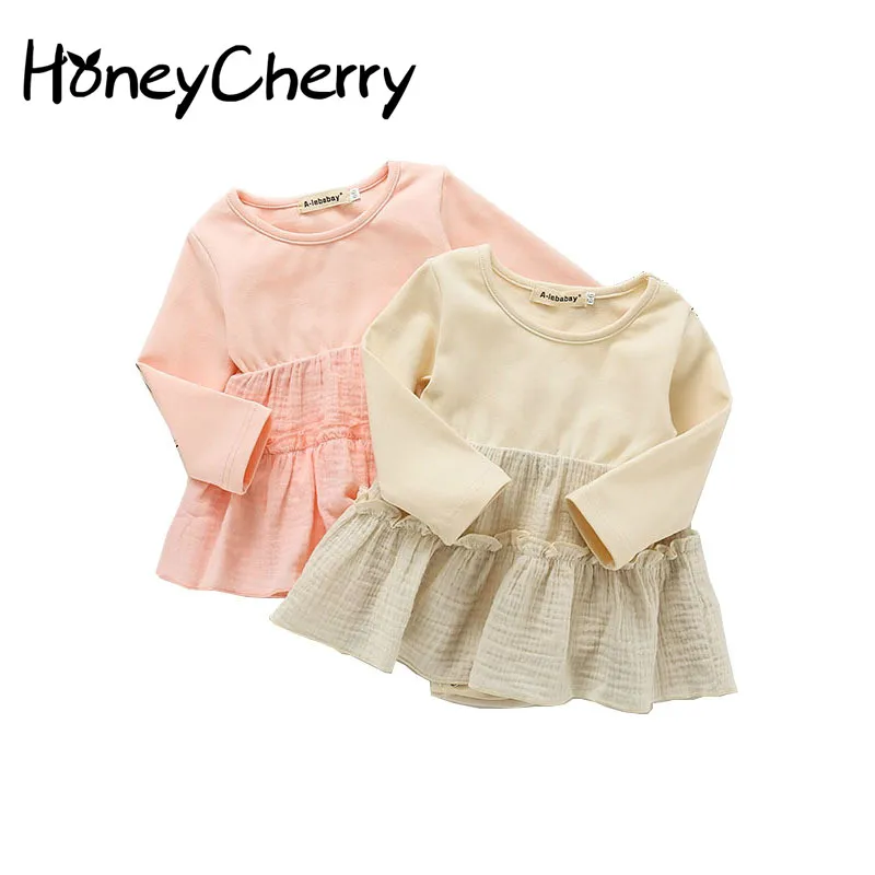 Детская юбка HoneyCherry Униформа боди двойная хлопковая одежда для альпинизма