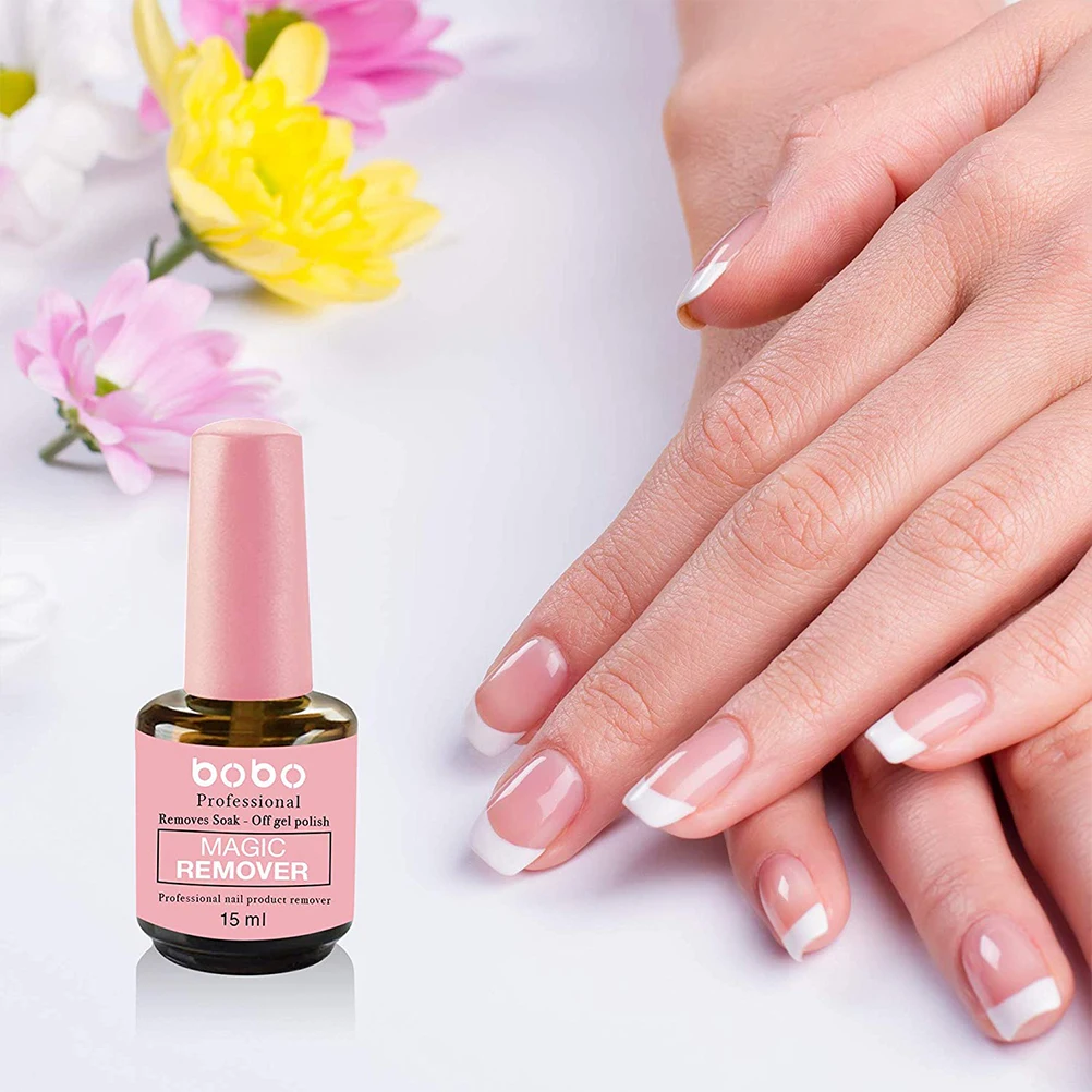15ml Nail Polish Remover For Manicure Gel Polish Remover Cleaner Polish Gel Cleanser UV Gel Nail Art Polish Remover