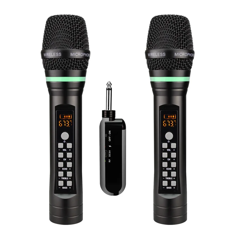 2021 Uhf Handheld Wireless Bluetooth Karaoke Microphone Micro