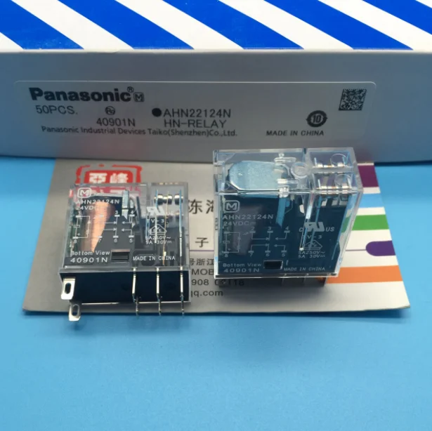 10pcs-panasonic-rele-ahn22124n-dc24v-nuovo