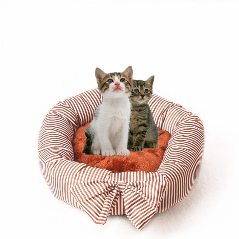 New Arrival Dog Bed Velvet Cat Bed Breathable Kitten Nest Comfort Cat Mat Warm Cat Sofa Pet Sleeping Bed Durable Pet House