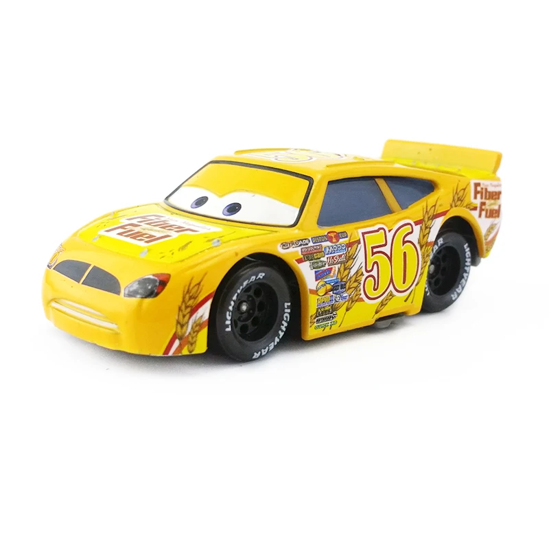 Disney Тачки No. 56 волоконно оптический 1:55 Diecast металлические Игрушечная машина из