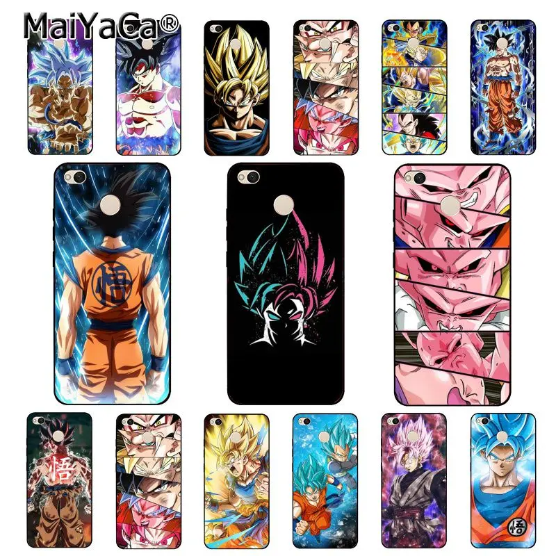 

MaiYaCa Dragon Ball Z Super DBZ Goku Fashion Phone Case for Xiaomi mi5 6 A1 A2 Lite Mi9 9SE mi8lite 8explorer Pocophone F1