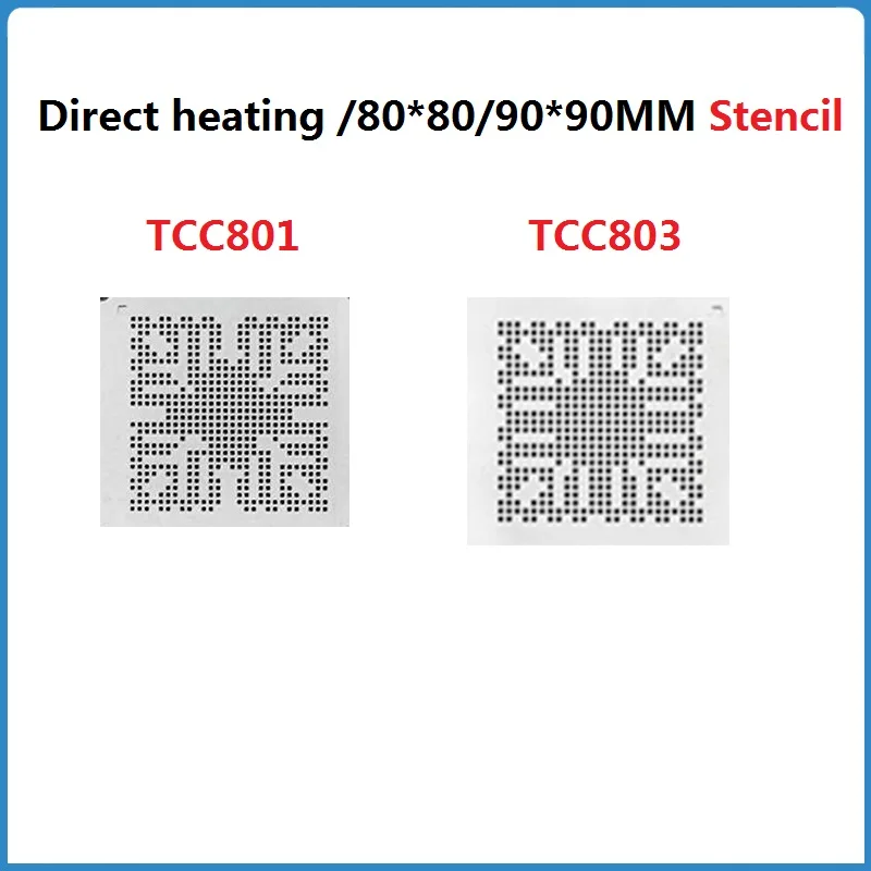 

Трафарет TCC8801 TCC8803 для автомобильной микросхемы, Фотоэлементы с прямым нагревом, трафареты 80/90, трафареты для автомобильного навигатора, ненадежный BGA