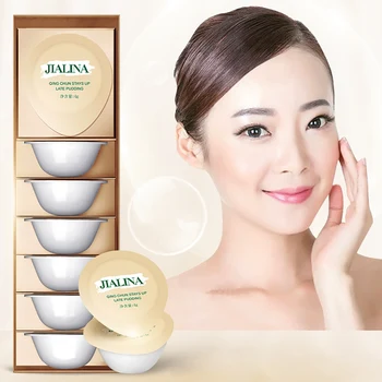 

Small Pudding Jelly Face Mask Moisturizing Firming Skin Remove Freckles Brighten Skin Color Sleeping Mask Facial Skin Care