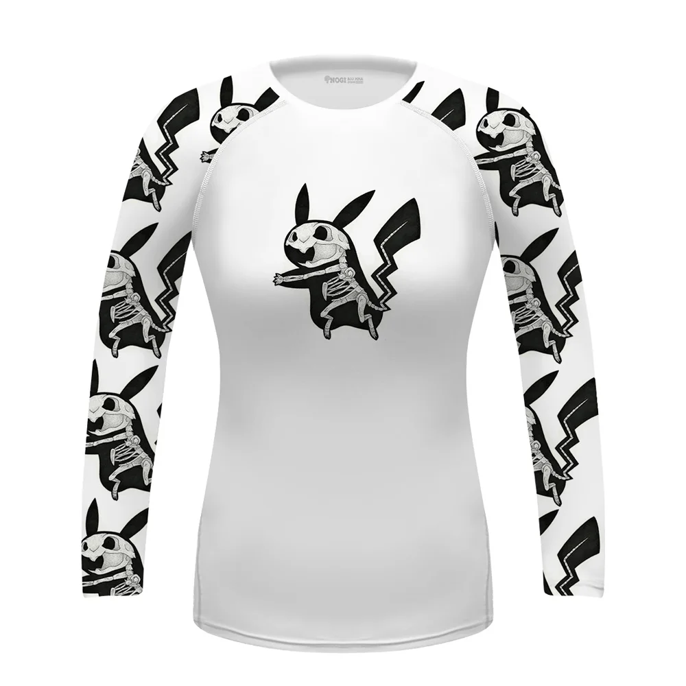 Женская легкая рубашка премиум класса BJJ MMA No Gi Baselayer Fight Wear Рашгард | Спорт и