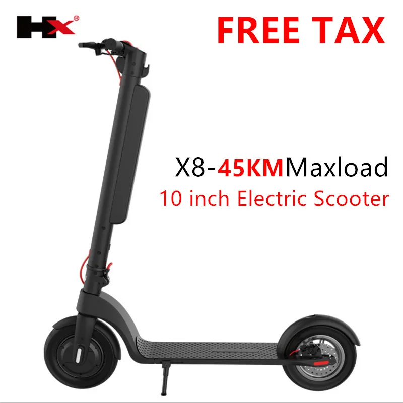  2019 New X-Front X-8 Smart Electric Scooter 360W Motor 10 inch 2 wheel Board hoverboard skateboard 