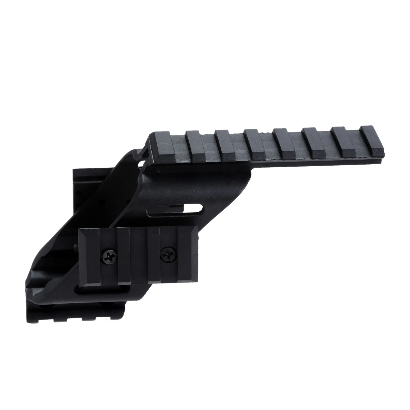 

Universal Tactical AEG Pistol Plastic Base Quad Rail Picatinny Weaver Sight Laser Lighting Scope Mount For Glock 17 5.56 1911