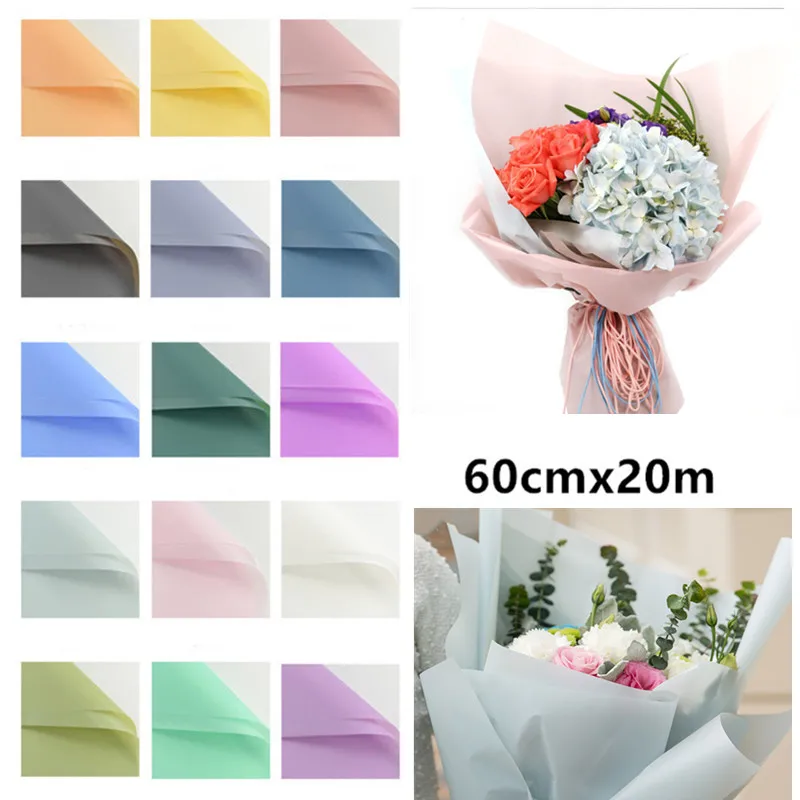 Flowers Wrapping Paper Materials Waterproof