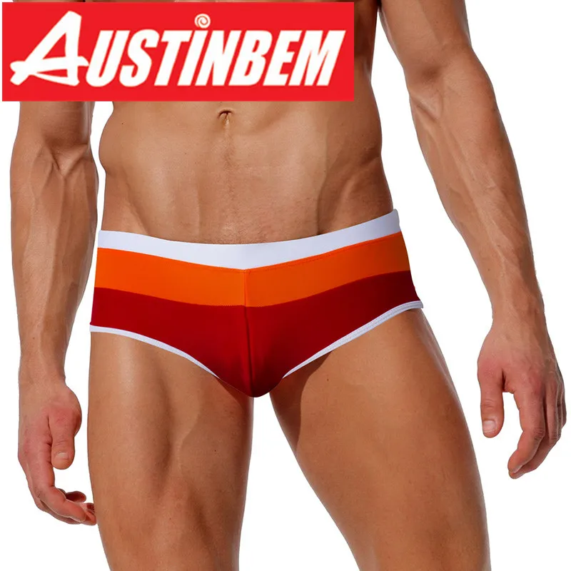 Austinbem мужские купальники многоцветные трусы плавки купальные костюмы для мужчин