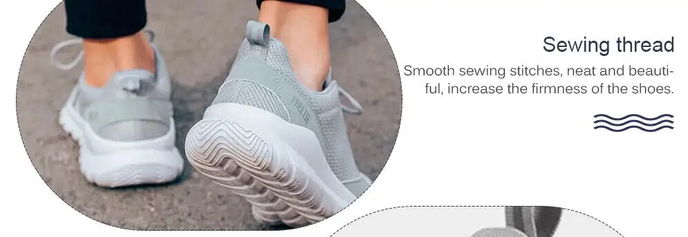 Новинка Xiaomi Freetie мужские городские легкие кроссовки Air с сетчатой тканью дышащая повседневная обувь для бега
