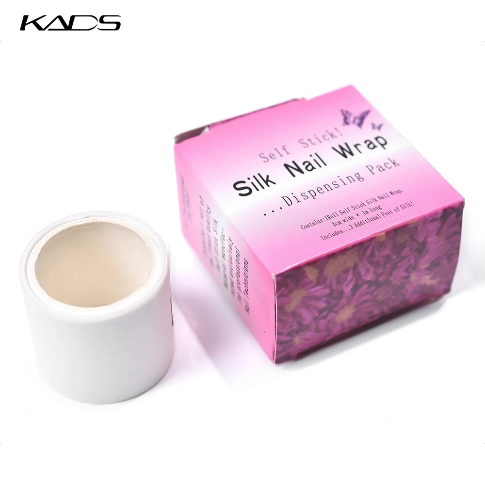 Kads Silk Fiberglass For Nail Extension Form Self Adhesive Uv Gel