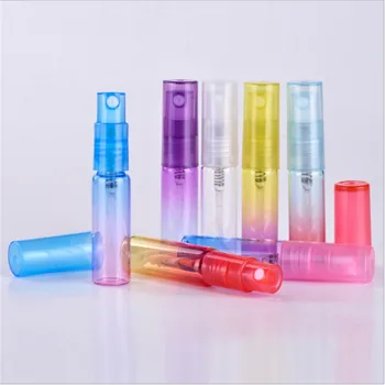 

4 ML Mini Portable Colorful Glass Perfume Bottle Atomizer Empty Cosmetic Containers For Travel