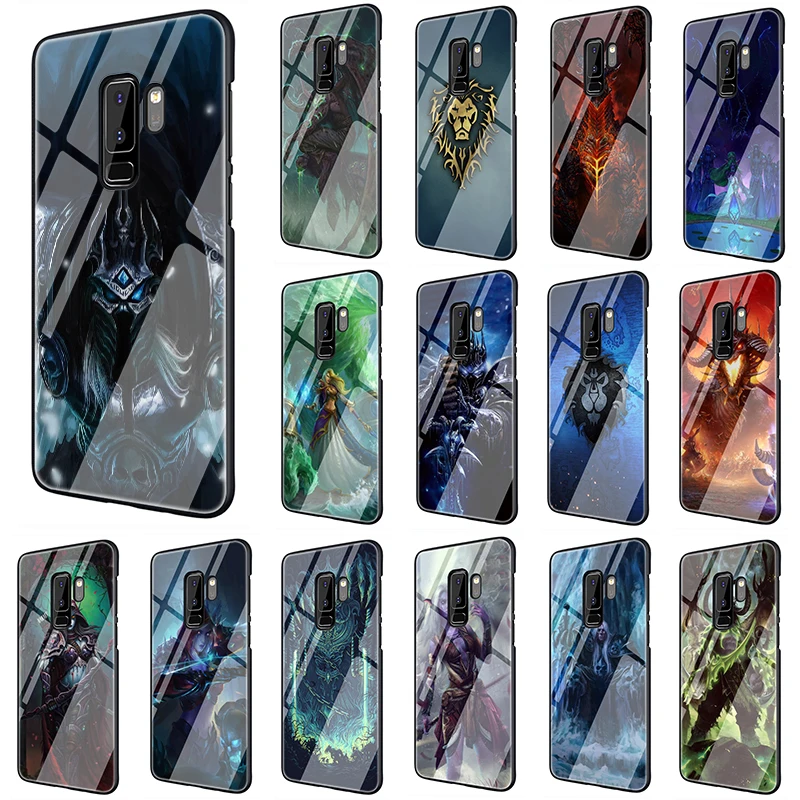 

The Game World of Warcraft Tempered Glass case for Samsung S7 S8 S9 S10 Note 8 9 10 A10 20 30 40 50 60 70