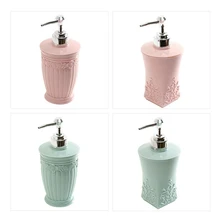 Европейская элегантная резная бутылка геля для душа розлива ручная бутылка для антисептика бытовой шампунь пустая бутылочка с поршнем бутылки для лосьона