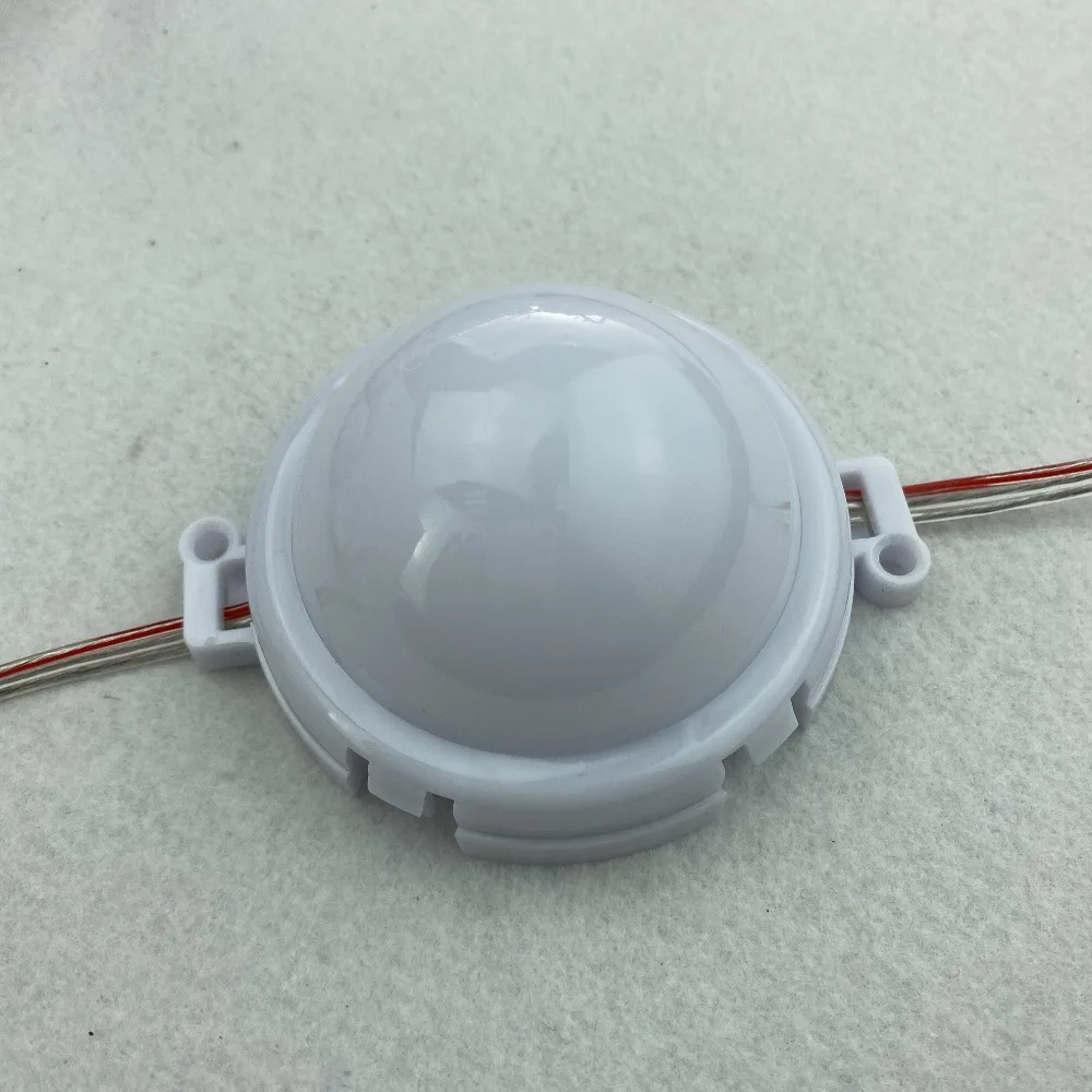 DC24V; UCS1903/WS2811 IC; IP68; диаметр 80 мм; адресуемый; 2,88 Вт(12 Светодиодный s); RGB Полноцветный; молочная крышка; Светодиодный модуль пикселей; класс IP68
