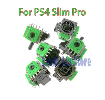 

2pcs Green Right/Left Joystick 3D Analog Stick Sensor for Playstation Dualshock 4 PS4 Pro Slim Controller Repair Part