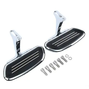 

Samger For Harley Davidson Floorboard Motorcycle Passenger Floor Board Footpeg W/ Bracket For Harley Touring 1993-2020 Chrome