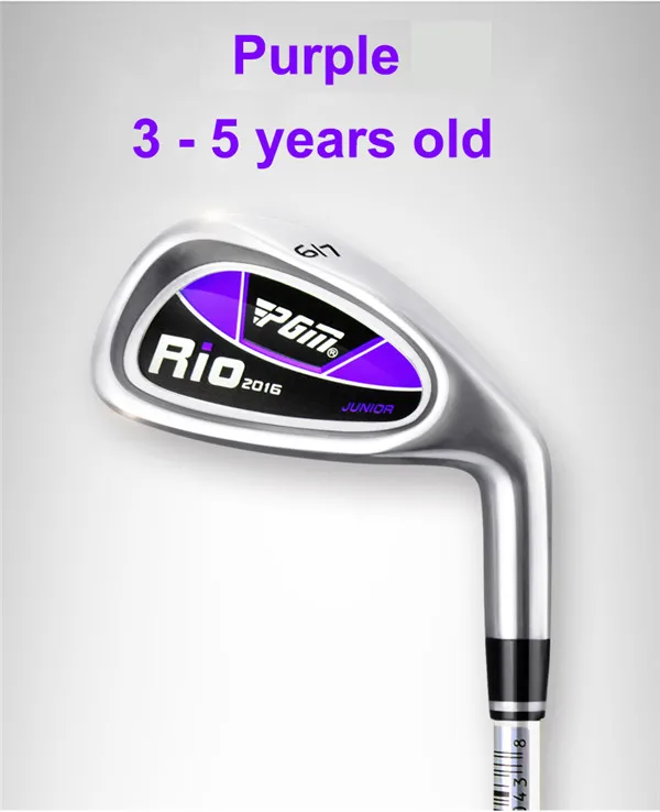PGM RIO JR. Driver Golf Club новые специальные железные клюшки для гольфа для мальчиков и девочек - Цвет: purple 3-5