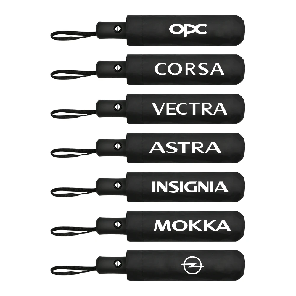 Car Double Layer Reverse Automatic Folding Umbrella for Opel OPC Astra J H G K Insignia Corsa D B E Mokka Vectra B