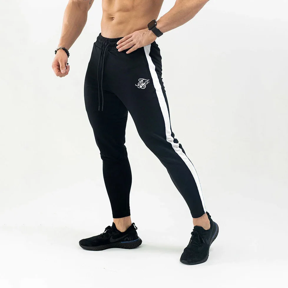 Брюки Siksilk мужские спортивные хлопок повседневные джоггеры спортивная одежда